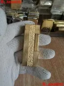 【智慧嚴選】正品進口登喜路dunhill氣體打火機限量版，豎條紋＋樹皮紋
