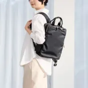 ACE BAGS & LUGGAGE S號 Fitemme方形輕量多口袋商務包後背包(多色可選 68681)