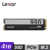 【全聯線上購】【Lexar】NM990 M.2 2280 PCIe Gen5x4 4TB SSD 固態硬碟(支援Intel和AMD最新平台)