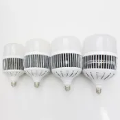 貓與鼠百貨店 100w 200w大瓦數超亮大功率led節能燈泡e27鰭片e40螺口球泡燈150w