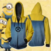 小小兵 Minions 神偷奶爸 外套 薄外套 Cosplay 香蕉語 黃色小呆萌 香蕉小小兵 馬鈴薯小小兵