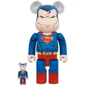 Medicom DC Superman Batman Hush Ver. Be@rbrick 100% 400% 超人