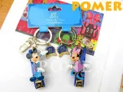 ☆POMER☆香港迪士尼樂園 絕版正品 12周年紀念 米奇 米妮 修指甲 指甲刀 指甲剪 厚實有重量 鑰匙圈 吊飾 禮物