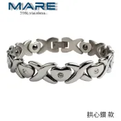 § 全館7折 § 【Mare】㊣316L白鋼手鍊：拱心鑽 款【售後服務&保固12個月】