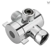 1/2國際通用 淋浴分水器插座切換閥水龍頭3通分水器