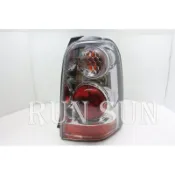 ●○RUN SUN 車燈,車材○● 全新 福特 04 05 06 07 ESCAPE 原廠型晶鑽紅心圓 尾燈 2.3一顆