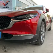 寓偉 適用于馬自達CX-30改裝前霧燈眉專用裝飾電鍍亮條 汽車用品配件