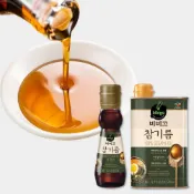 (店+)【CHARA 微百貨】韓國 CJ BIBIGO 芝麻油 160ml 500ml