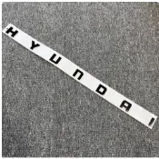 適用於黑色 HYUNDAI CUSTIN ELANTRA 現代 車標 後標 尾標 貼標 字標 字母標 改裝 黑化 字母
