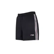FILA 女吸濕排汗短褲-黑色 5SHZ-1723-BK