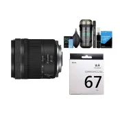 【Canon】RF 15-30mm F4.5-6.3 IS STM 廣角變焦鏡頭+EY-15清潔組+SIGMA UV 67mm 陶瓷保護鏡(公司貨)