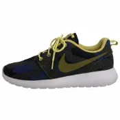 845009-300 Nike Roshe One JCRD Run Print 舒適耐穿透氣輕便 低幫跑步鞋 女款 軍綠藍色