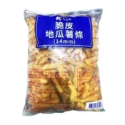(店+)瓜瓜園冷凍脆皮地瓜薯條 地瓜薯條 地瓜脆薯 14mm 3公斤包