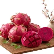 新鮮牧場 南投優質紅肉火龍果*1箱 大果 (6-9入/3kg±10%/箱) 外銷等級 名牌產銷