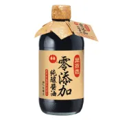 【蝦皮直營】萬家香 零添加純釀醬油(450ml) 醬油