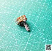 店長推薦～免運～8腳 雙聯電位器 148型 B50k B503 50K 帶步進 柄長20mm