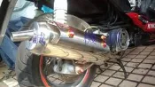 誠一機研 車庫實業 合法排氣管 吉他管 雷霆 G6 150 新G6 新勁戰 三代勁戰 125 改裝 白鐵管 BWSX