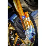 【炫富精品】POSH鈦合金 防倒球/裝飾蓋/塞子 MSP UF2倒叉避震器專用 勁戰/FORCE/雷霆S/JETS