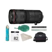 【Canon】RF 24-105mm F2.8L IS USM+SIGMA UV 82mm+130G空氣球+30麂皮布+拭鏡筆+相機肩包+CL50魔毯(公司貨)