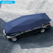 和風選集 【全自動收放】汽車遮陽傘 車頂遮陽棚 移動車棚 車衣 隔熱防曬 防雪防塵 摺疊收納 戶外停車 全半自動款 免安裝