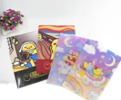 X射線 精緻禮品 A4資料夾(綜-單層)，檔案夾/文件夾/L夾/迪士尼/三麗鷗/角落生物/蛋黃哥/冰雪奇緣/文具，X射線【C925069】