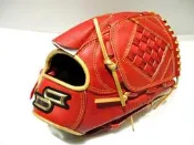 日本品牌 SSK Proedge Advanced 棒壘球 投手手套 (ANST714261)紅色