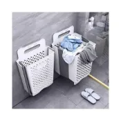 (店+)臟衣簍 可折疊臟衣籃 壁掛式臟衣服收納筐 衛生間洗澡間洗衣籃 洗衣籃 家用臟衣簍 髒衣籃 手提收納筐 大容量臟衣籃
