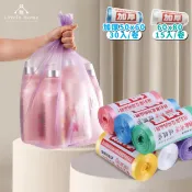 【松果購物】(台中 可愛小舖)環保垃圾袋2入 垃圾袋 平口垃圾袋 塑膠袋 清潔袋 彩色垃圾袋 加厚垃圾袋
