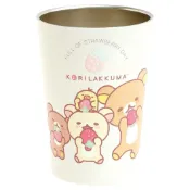 San-X 拉拉熊 懶懶熊 草莓派對系列 保溫保冷不鏽鋼隨手杯 450ml 小白熊 草莓季 XS85294
