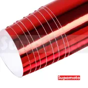 -Supamoto- 電鍍膜 鮮紅 亮紅 紅色 電鍍 貼膜 改色 改色膜 車身 改裝 汽車 亮面 拉伸