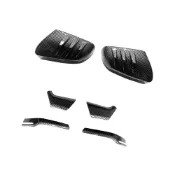 (店+)【Martin Shop 馬丁的店】【馬丁】RAV4 6代 後照鏡飾條組｜後視鏡 飾蓋+下飾條 碳纖紋 外觀改裝配件｜免拆安裝 精準服貼