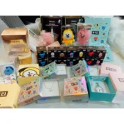 防彈少年團和飾品合作品牌 OST 銀飾 項鍊 手環 戒指 耳環組bts jimin cooky bt21