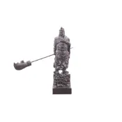 現貨供應 弘喧 黑檀 關公 武財神 關羽 關聖帝君 木雕 神像 佛像 鎮宅 擺件 橫刀 忠義 關二爺 神桌 開業 招財