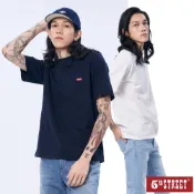 【5th STREET】 短t 短袖 上衣 t恤 TEE logo 男裝 藍 (570961)