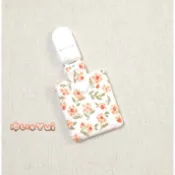 唯小伊手作＊小野花(橙)＊小平安符袋/香火袋/護身符袋/平安福袋＊客製＊八卦符適用