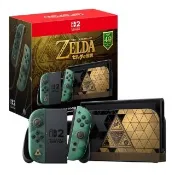 【Nintendo 任天堂】預購10/29上市★Switch 2 薩爾達傳說40周年 紀念特仕版主機(台灣公司貨)