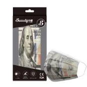 【Beauty小舖】平面口罩_鈔票系列-美金(10片/盒)台灣製 限量發售設計師款