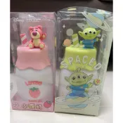 《正版雷標》 迪士尼牛奶瓶小夜燈 熊抱哥 三眼怪 MINISO 擺件 LED發光桌面擺件 迪士尼小夜燈