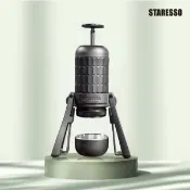 【i郵購】南美龐老爹咖啡 米家 STARESSO 便攜義式咖啡機 全新升級版本 幻影第三代 手壓咖啡 輕鬆做出油脂濃厚的義式咖啡