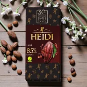 (店+)【HEIDI 赫蒂】85%黑巧克力(80g/片)／效期2027.05.06