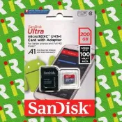 【售完】SanDisk 任天堂 Switch 200GB 200G 記憶卡 MICRO SDXC【台中一樂電玩】