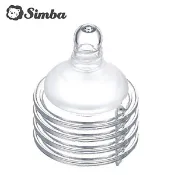 Simba 小獅王辛巴 母乳記憶超柔防脹氣寬口十字奶嘴(S/M/L/XL)-4入【佳兒園婦幼館】
