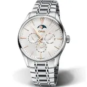 【ORIS 豪利時】Artelier 月相盈虧機械錶-40mm(0178177294031-0782188)