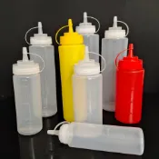 【全網熱銷】塑料醬汁瓶擠醬瓶商用番茄醬果醬沙拉醬擠壓瓶廚房分耗油壺擠料瓶FLZ