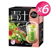 紅布朗 青汁x6盒(19gx10包/盒)-下單再送香檬汁300mlX1罐