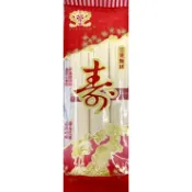 金門祝壽麵線 三束 壽 三束麵線 全素 麵 190公克 麵線 白麵線