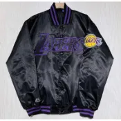 LAKERS 湖人隊 OVERSIZES NBA 棒球外套 夾克 嘻哈 饒舌 尺寸L~3XL