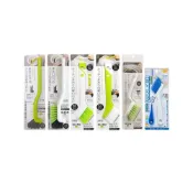(店+)【KOKUBO】日本 KOKUBO 小久保 L型 排水口 水槽刷 多功能邊角清潔刷  V型刷 隙縫刷