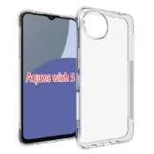 適用 夏普 Sharp AQUOS wish5s 手機殼 簡約全透明 素材殼 矽膠軟套 TPU防摔 保護套 手機套 殼社