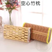 【台灣現貨發票代開】麻將空心竹枕 清涼麻將蓆 夏天涼蓆枕頭 竹子夏季涼枕 冰絲硬枕藤枕 涼爽護頸 靠背腰靠 排汗睡覺睡眠